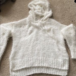 Lauren conrad fuzzy soft sweatshirt medium
